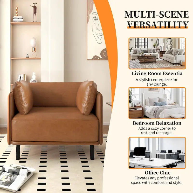 Poltrona relax in similpelle – Posto singolo, colori assortiti
