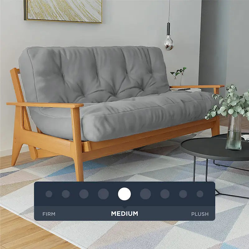 Materasso Futon Pieghevole Multicolore – Memory Gel, Queen (1–2 Persone)