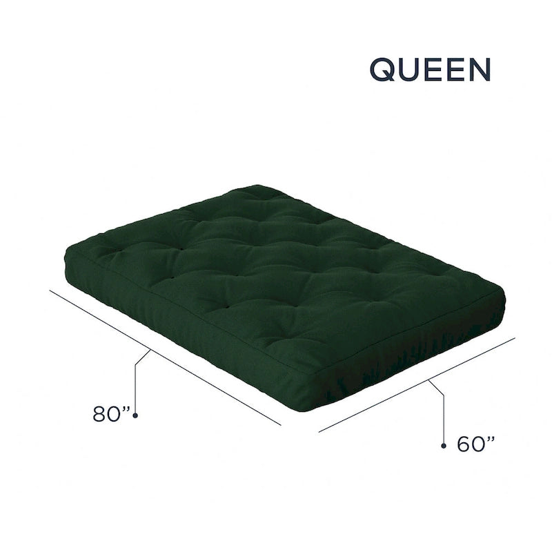 Materasso Futon Pieghevole Multicolore – Memory Gel, Queen (1–2 Persone)