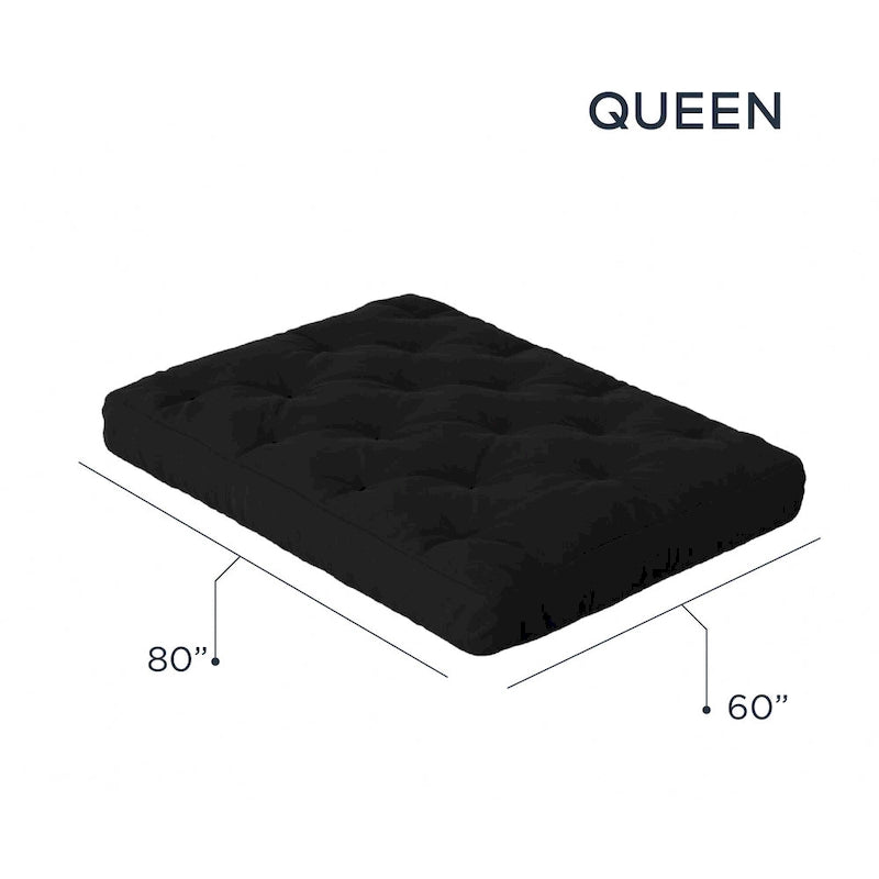 Materasso Futon Pieghevole Multicolore – Memory Gel, Queen (1–2 Persone)