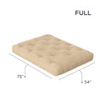 Materasso Futon Pieghevole Multicolore – Memory Gel, Queen (1–2 Persone)