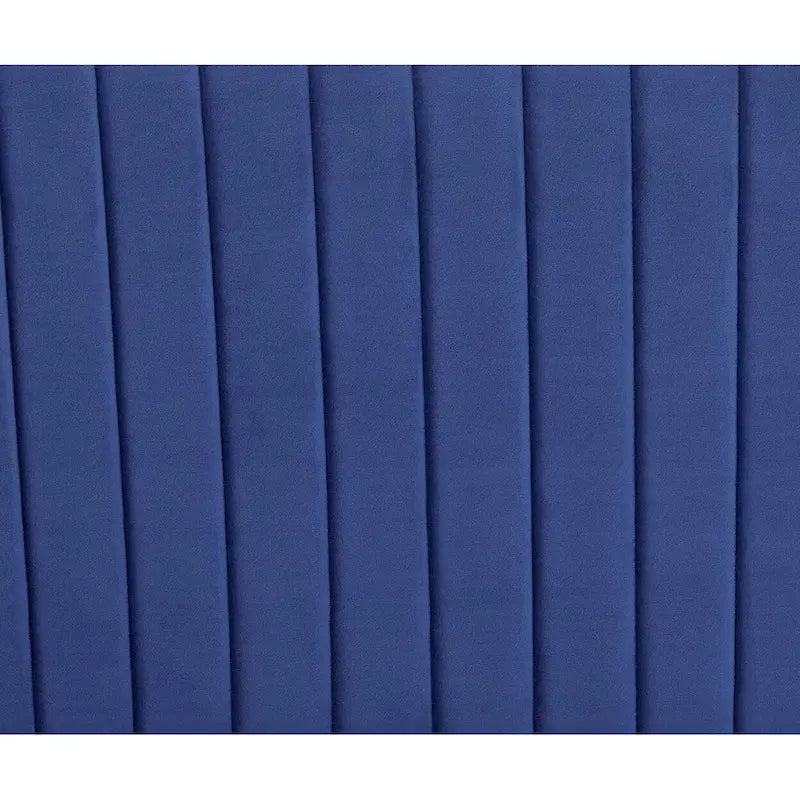 Divanetto a 2 posti senza braccioli in velluto, stile moderno di metà secolo (verde/blu/rosa cipria/grigio/blu reale)