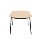 Set da pranzo 7 pezzi, stile moderno di metà secolo, 6 posti a sedere – Colori assortiti