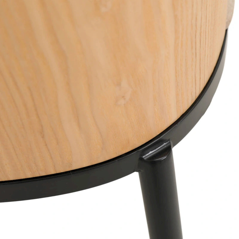 Set da pranzo 7 pezzi, stile moderno di metà secolo, 6 posti a sedere – Colori assortiti