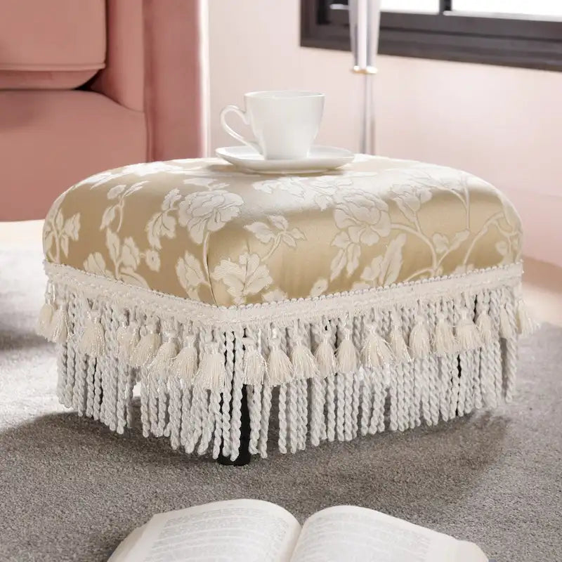 Pouf imbottito multicolore/multistile – Seduta singola