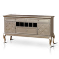 Credenza/Madia Champagne/Grigio Glamour, Stile Marocchino, 1 Pezzo