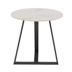 Tavolino da Caffè in Pietra Sinterizzata Grigio/Bianco, Mid-Century Modern, Set da 1-2 Pezzi