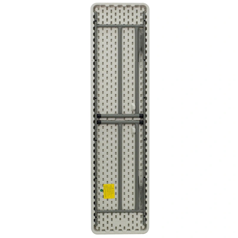 Tavolo da formazione pieghevole bianco, rettangolare, 3 posti – 45,7 cm L x 182,9 cm P