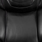 Sedia da ufficio girevole in LeatherSoft con schienale alto Nera/Marrone/Tortora, 1 posto, capacità 227 kg