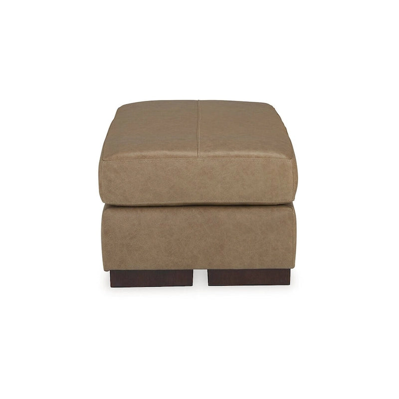 Pouf in pelle e finta pelle Tumbleweed, monoposto