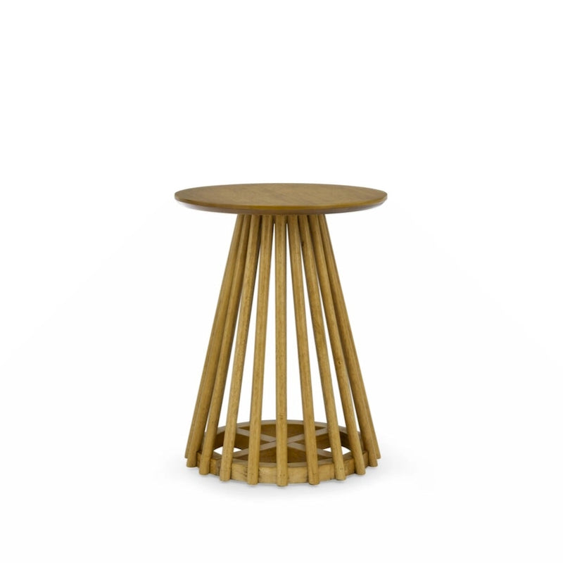 Tavolino Rettangolare, Nero/Marrone+Giallo, Piano in MDF e Gambe in Legno di Gomma, 1 Persona