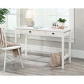 Scrivania Raven Oak / Soft White a 2 cassetti, Utente singolo