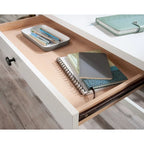 Scrivania Raven Oak / Soft White a 2 cassetti, Utente singolo