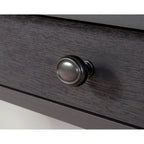 Scrivania Raven Oak / Soft White a 2 cassetti, Utente singolo