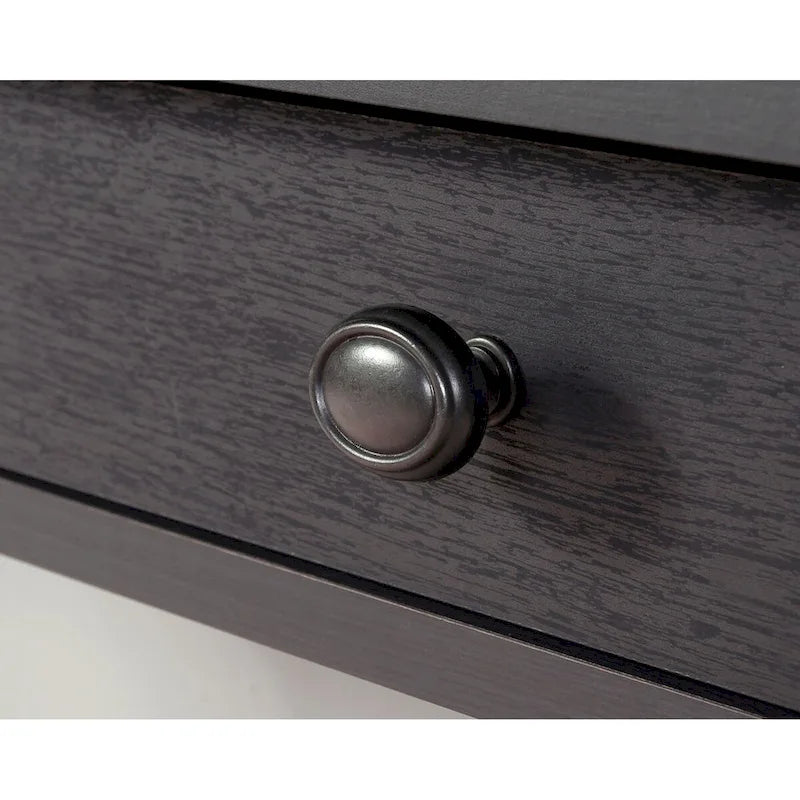 Scrivania Raven Oak / Soft White a 2 cassetti, Utente singolo