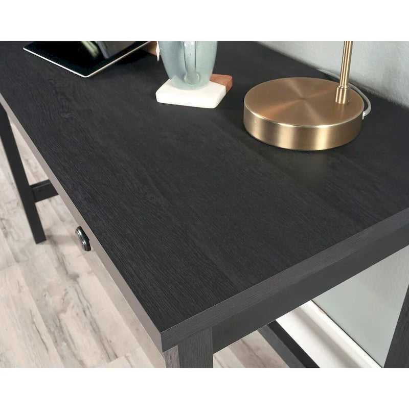 Scrivania Raven Oak / Soft White a 2 cassetti, Utente singolo