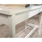 Scrivania Raven Oak / Soft White a 2 cassetti, Utente singolo