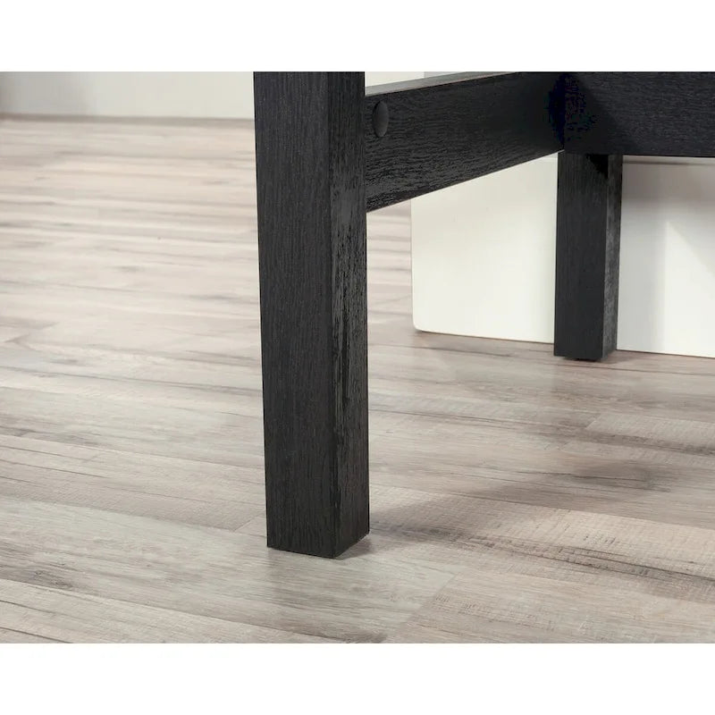 Scrivania Raven Oak / Soft White a 2 cassetti, Utente singolo