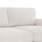 Divanetto a 2-3 posti in velluto a costine – Grigio / Beige / Grigio chiaro / Verde / Arancione