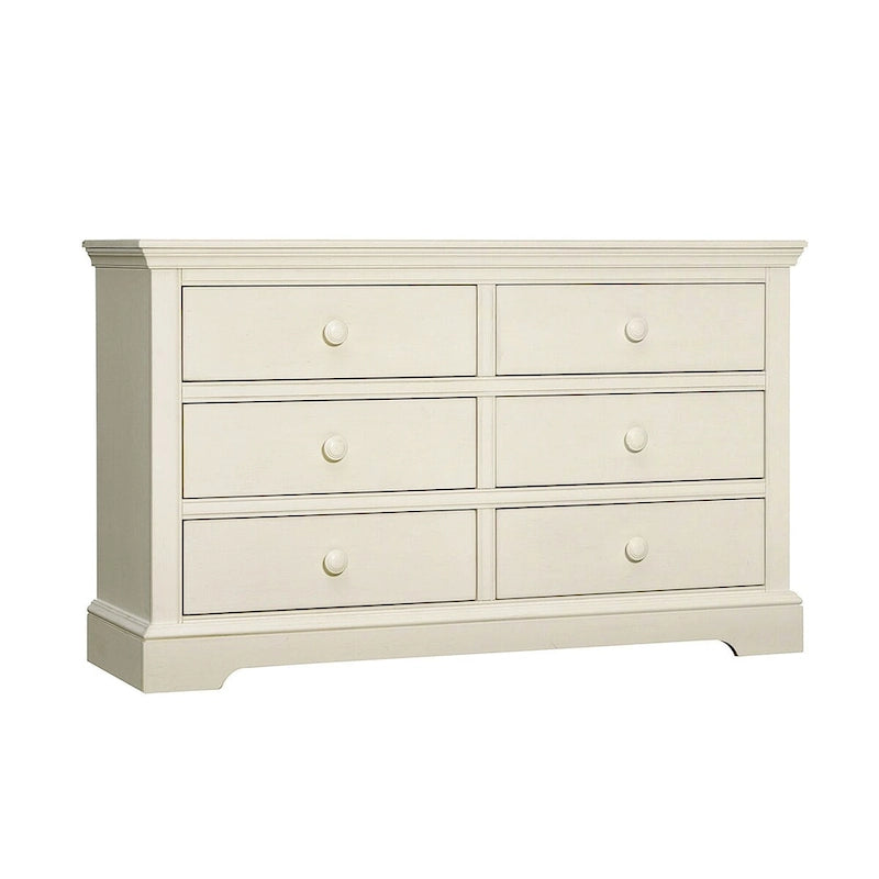 Cassettiera a 6 cassetti, Cloud / Cashew / Chalk, Legno massello, 1 persona