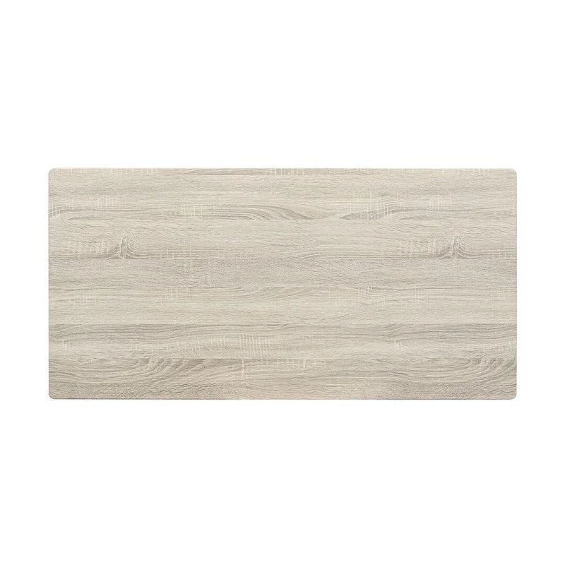 Set da bar 5 pezzi con 4 sgabelli, 4 posti, colore marrone/rovere/marrone scuro