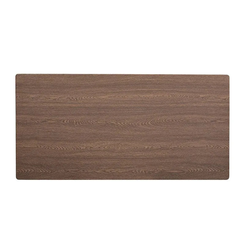Set da bar 5 pezzi con 4 sgabelli, 4 posti, colore marrone/rovere/marrone scuro