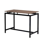 Set da bar 5 pezzi con 4 sgabelli, 4 posti, colore marrone/rovere/marrone scuro